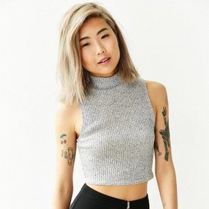 Silence + Noise Turtle Neck Tank Top